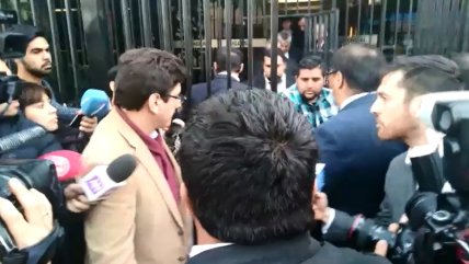   Escoltas del ex obispo Eduardo Durán agredieron a profesionales de la prensa 
