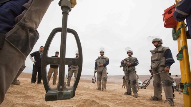 Cinco militares resultaron heridos en Colombia al pisar un campo minado