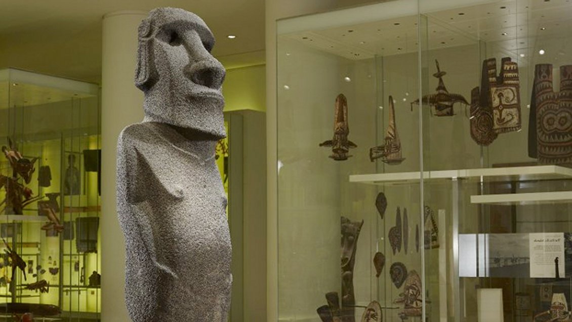 Bienes Nacionales lanzó campaña para repatriar moai desde Londres