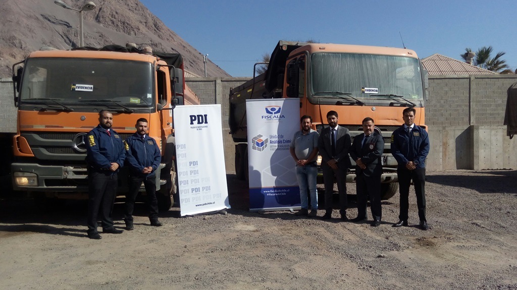 Prisión preventiva para banda acusada de vender camiones y maquinarias robadas