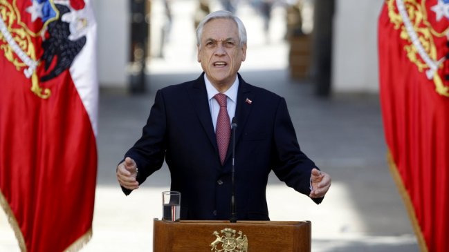 Presidente Piñera aludió al 