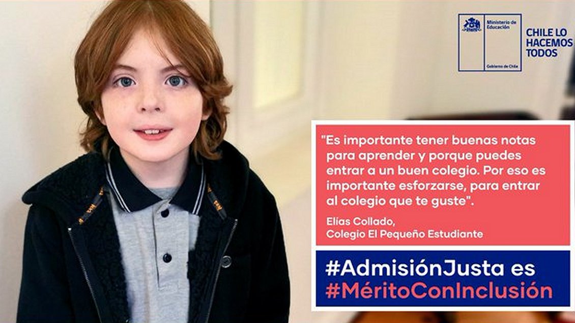 Familia estudia acciones legales por uso no consentido de niño en campaña del Mineduc