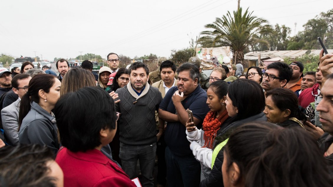 Arica: Comprometen mejoras en la alimentación e infraestructura de la escuela 