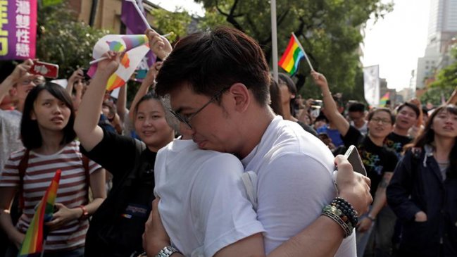 Taiwán se convirtió en el primer país de Asia en legalizar el matrimonio homosexual