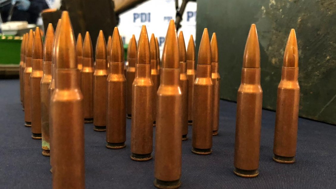 Armamento de guerra, granadas y pistolas: El decomiso de más de 50 mil municiones que dejó dos detenidos