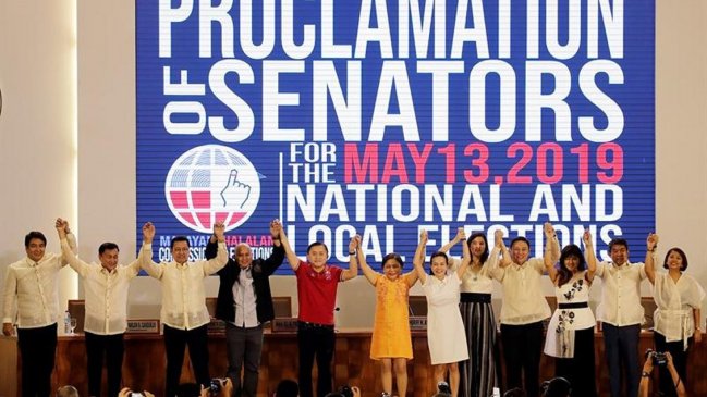 Aliados de Duterte derrotaron a la oposición en elecciones legislativas de Filipinas