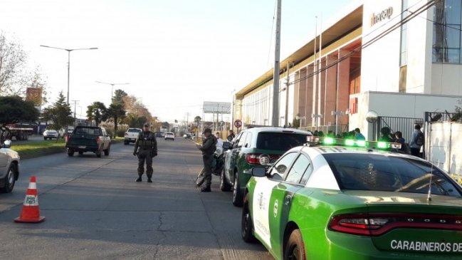 Falso aviso de bomba obligó evacuación de 3 mil alumnos de Inacap de Chillán