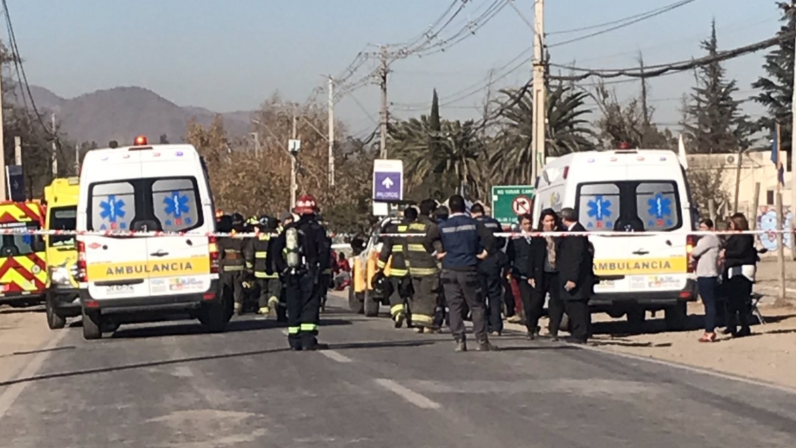 Más de 2.000 evacuados por fuga de gas en San Bernardo