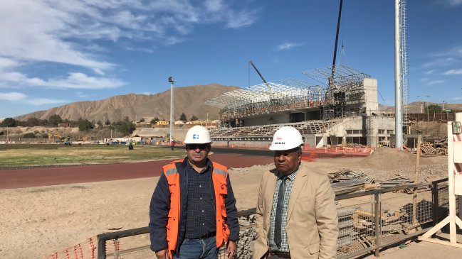Estadio Atlético de Copiapó será entregado con seis meses de retraso