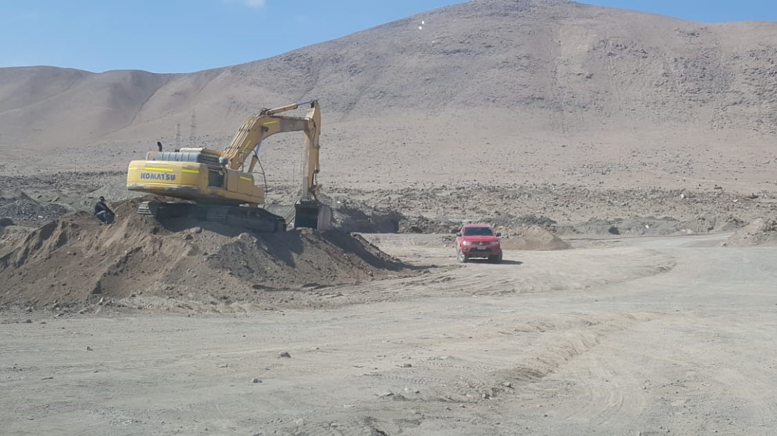 Detectan explotación ilegal de áridos en Pozo Almonte