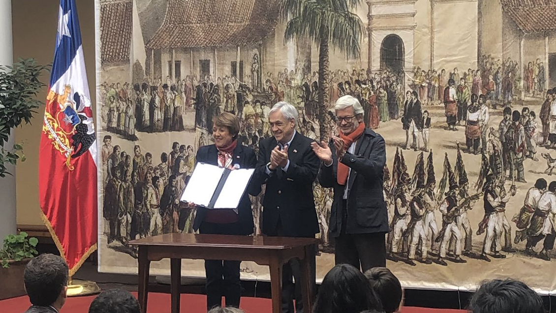 Presidente Piñera presentó proyecto para fortalecer el patrimonio cultural