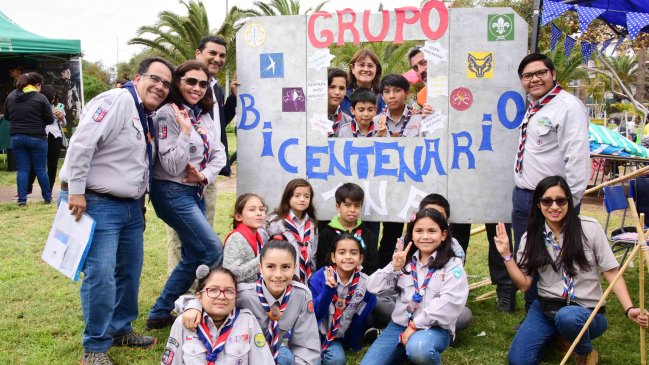 Arica: Scouts conmemoraron sus 110 años con Jamboree Urbano