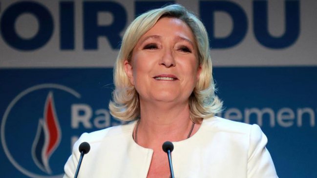  Le Pen pide disolver el Parlamento francés tras elecciones europeas  