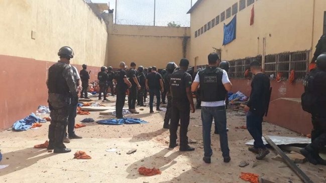 Al menos 15 presos murieron tras pelea en una cárcel de Brasil