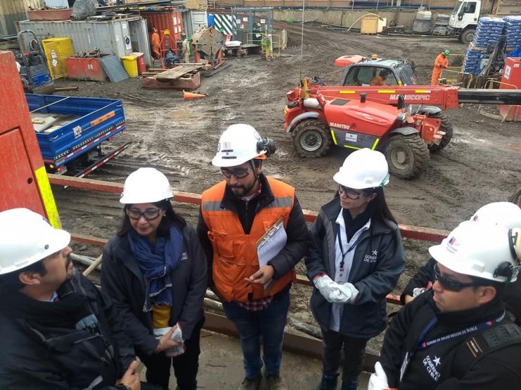 Autoridades de Ñuble inician fiscalización para resguardar a trabajadores de la silicosis