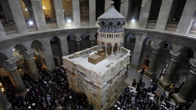 Dan luz verde a las restauraciones del Santo Sepulcro, el lugar más sagrado del cristianismo