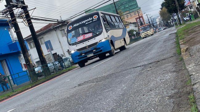 El 17 de junio comenzará marcha blanca por vigilancia para el uso de pistas solo bus en Valdivia