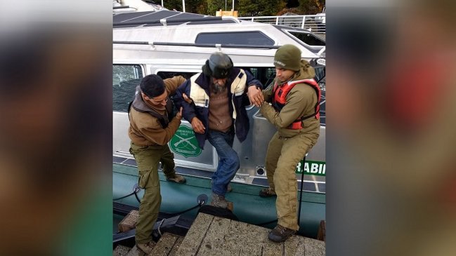 Providencial auxilio de Carabineros a anciano que vive solo en el límite sur de Aysén