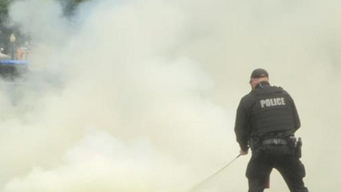 Hombre se prendió fuego frente a la Casa Blanca