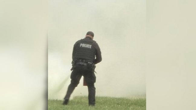 Falleció hombre que se quemó a lo bonzo frente a la Casa Blanca