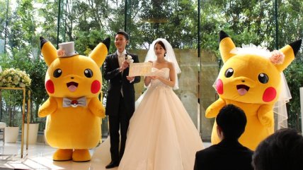   Ahora los matrimonios Pokémon son una realidad en Japón 