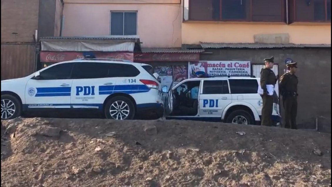 Investigan muerte de presunto asaltante de un almacén en Antofagasta