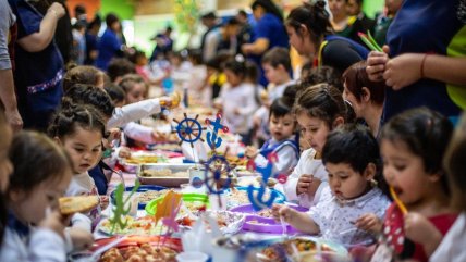  Con música y exquisiteces, párvulos cerraron festejos del 