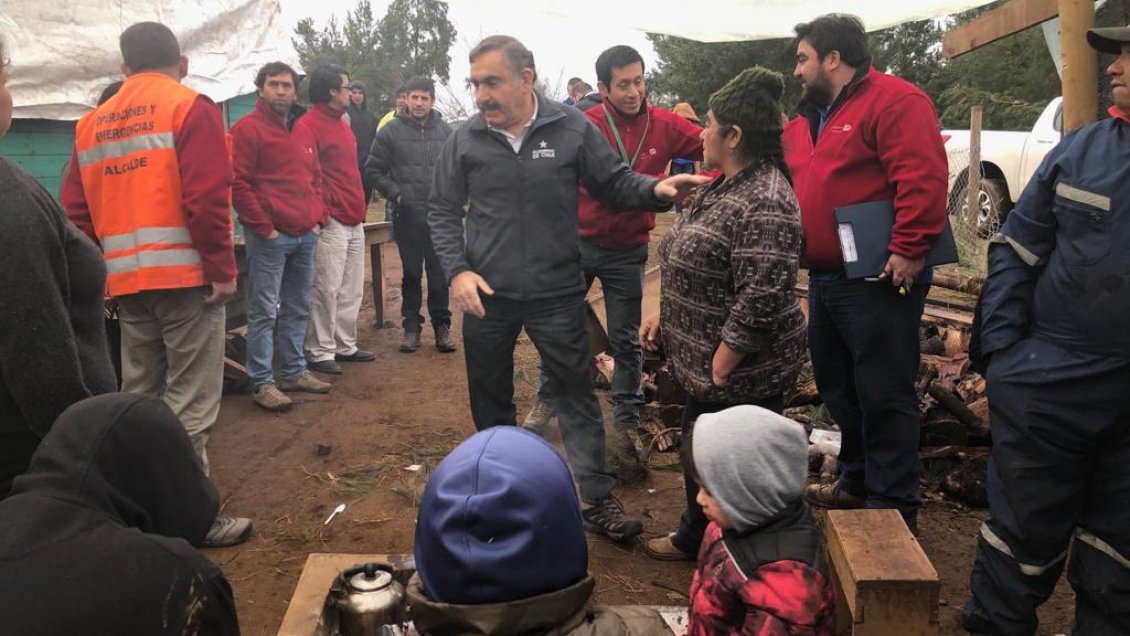 Vientos de gran intensidad dañaron cuatro casas y dejaron 13 damnificados en Collipulli