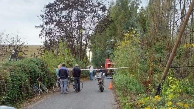 Chépica: Joven de 19 años fue hallada sin vida en canal de regadío