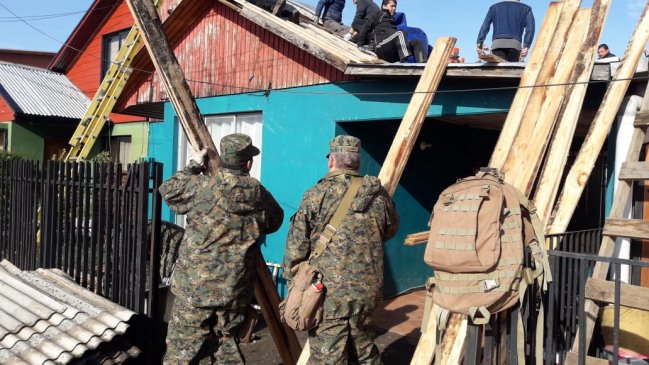 Tornado dejó diez empresas locales afectadas en Los Ángeles