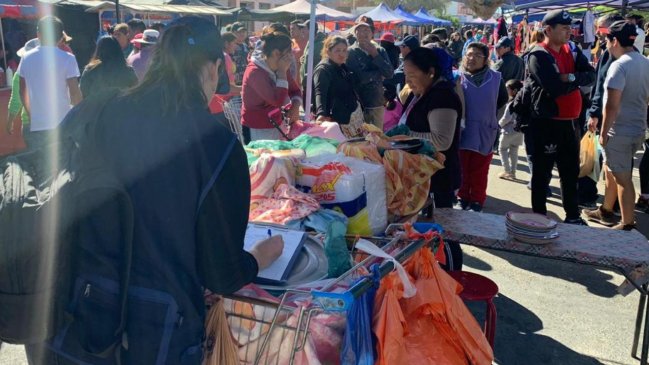 Decomisan más de tres toneladas de alimentos desde Feria de las Pulgas en Calama