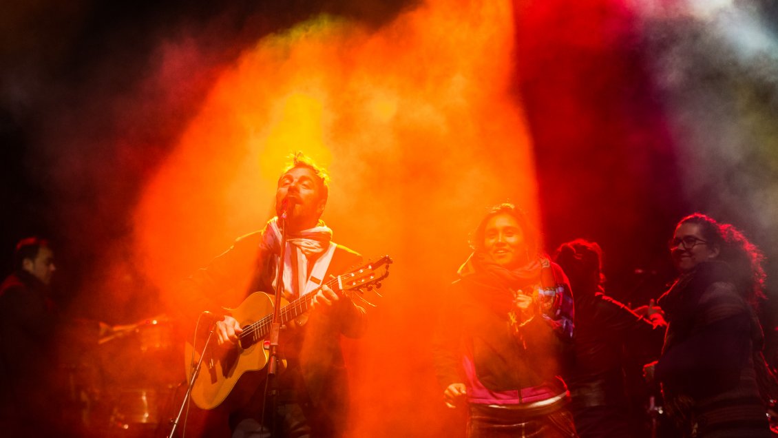 Miles de personas llegaron a las Presencias Tutelares para la segunda versión del Festival de la Cosmovisión Andina