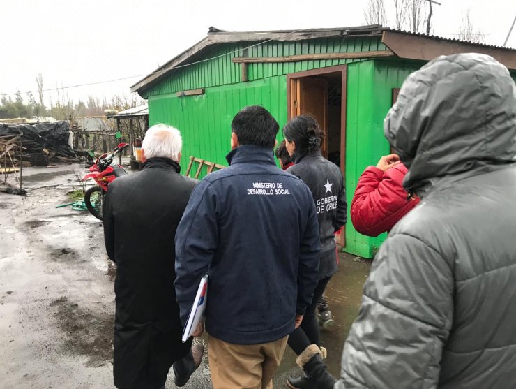 Sistema frontal dejó 123 damnificados en Ñuble