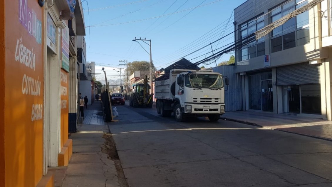 Trabajos de alcantarillado tendrán cerrada calle Los Carrera de Copiapó hasta el 30 de junio