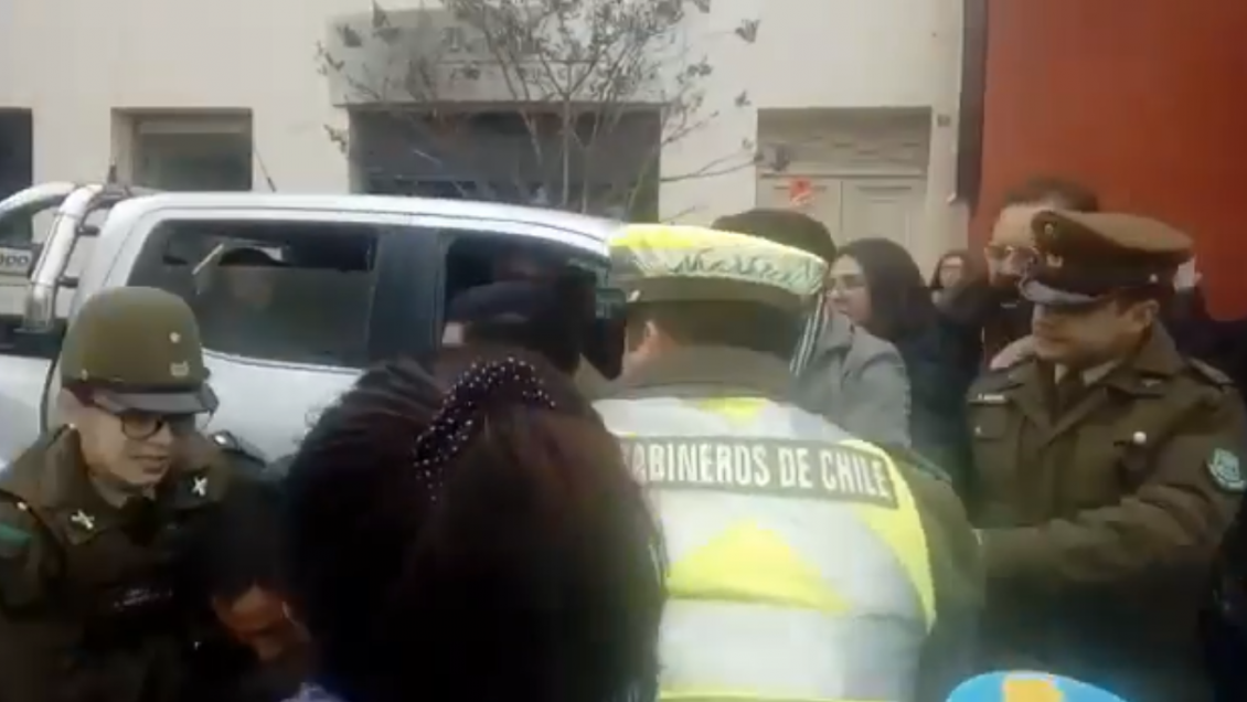 Colegio de Profesores denuncia represión policial tras ocupación de Seremi de Educación de Rancagua