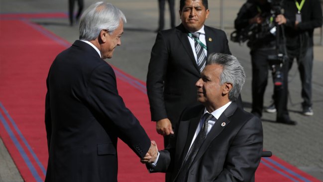  Los ejes del encuentro de Piñera y Moreno en Santiago  
