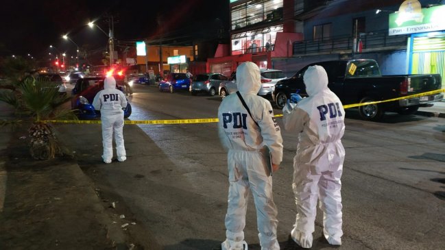 PDI investiga ataque a joven que recibió cuatro balazos en Iquique