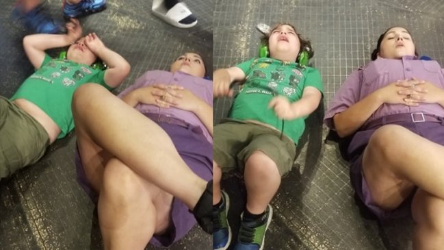 Niño con autismo tuvo una crisis y la reacción de una trabajadora se hizo viral