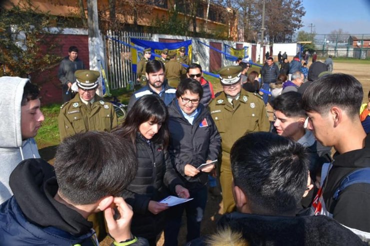 Carabineros señala disminución de desmanes en el fútbol amateur de Chillán