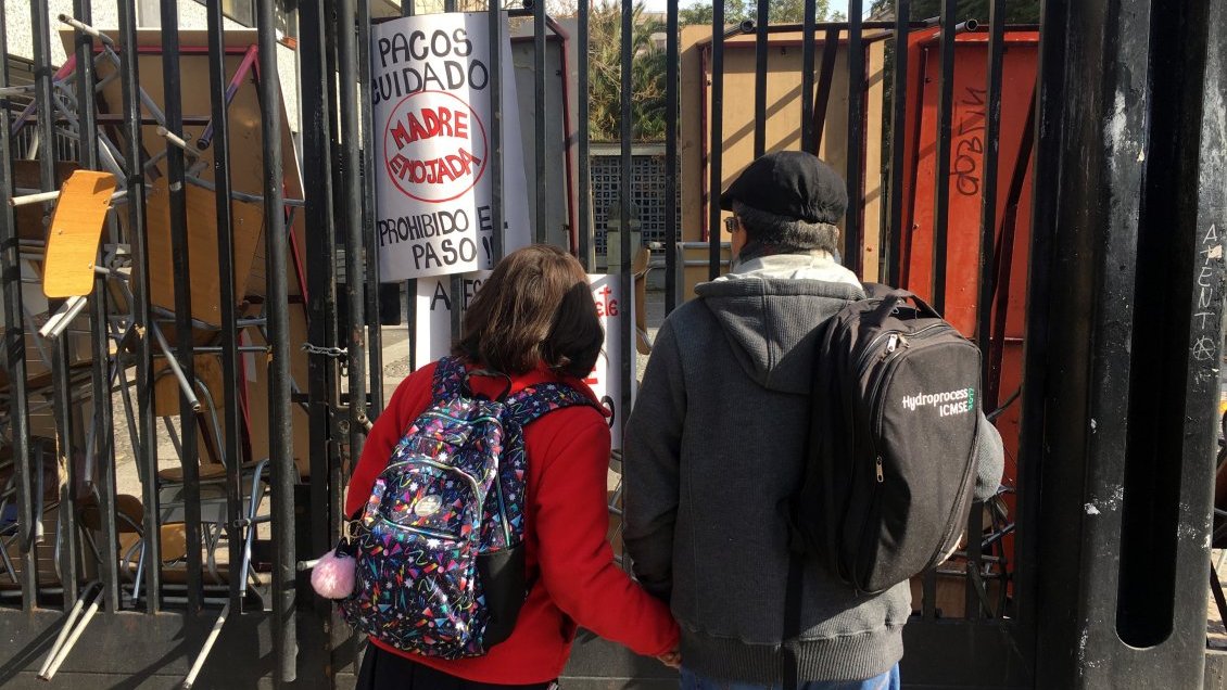 Dirigenta de apoderados del Instituto Nacional: Nada justifica la violencia