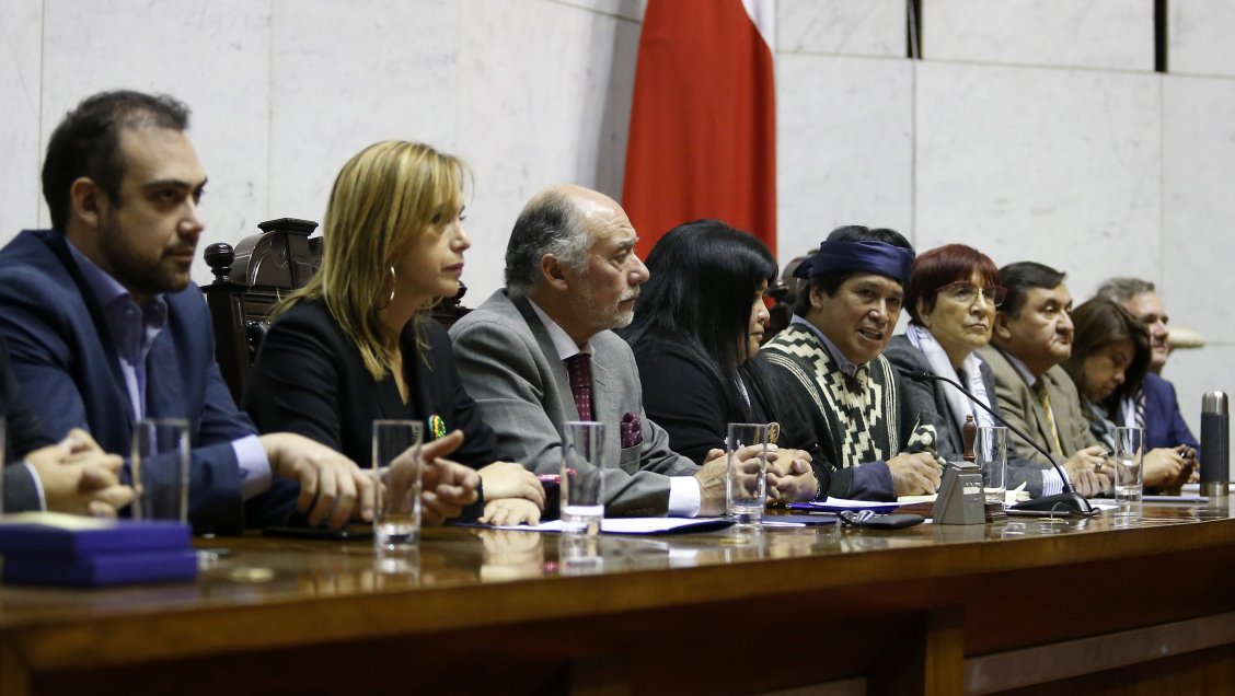 Aucán Huilcamán anunció al Congreso que constituirán un gobierno mapuche