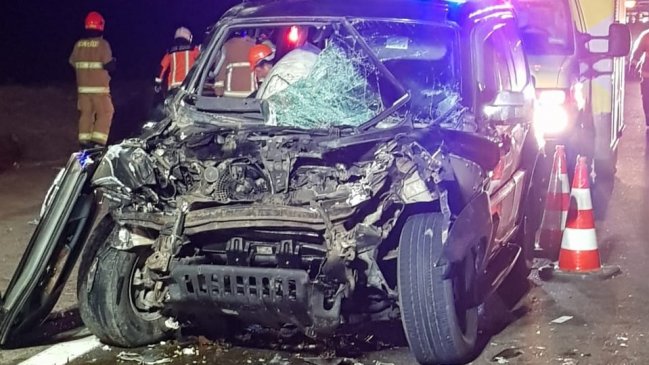 Colisión y posterior volcamiento dejan seis heridos graves camino a Alto Hospicio