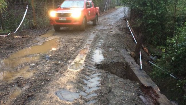 Por sistema frontal, suspenden clases en tres escuelas rurales de Cobquecura