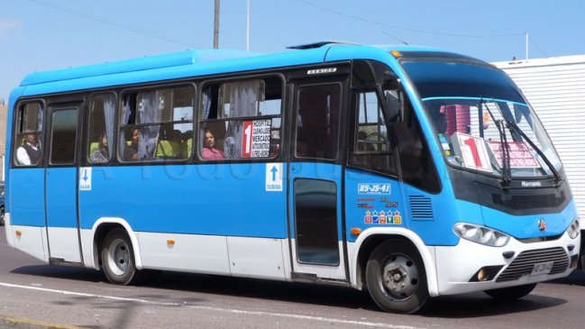 Iquique: Chofer de microbús conducía con una licencia falsa