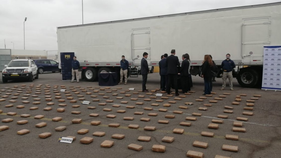 Cinco sujetos en prisión preventiva dejó decomiso de millonario cargamento de marihuana