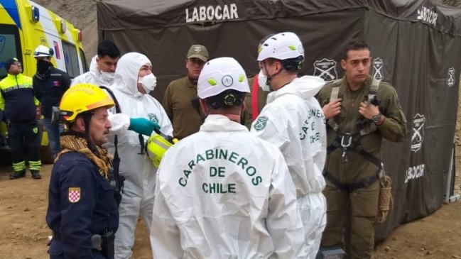 Fue encontrado muerto el tercero de los mineros atrapados en Tocopilla