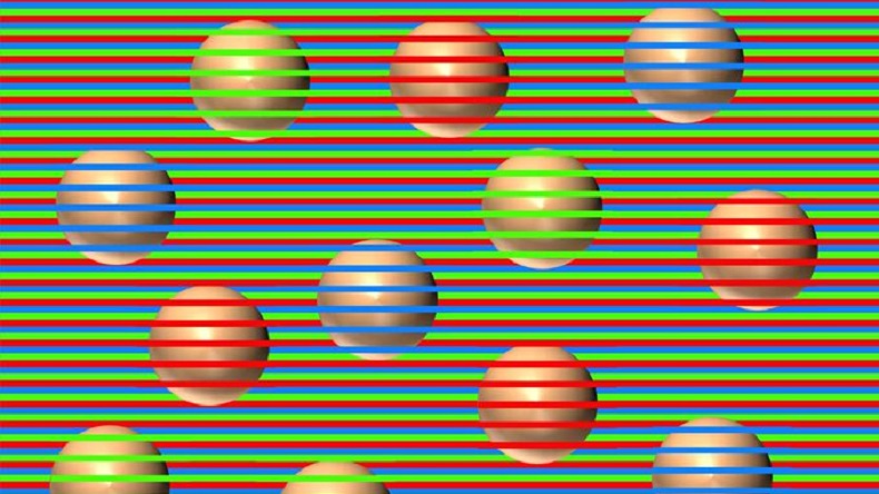 ¿De qué color las ves? La ilusión óptica con esferas que se volvió viral