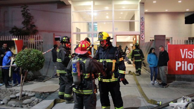 Objeto incandescente movilizó a Bomberos en sector sur de Iquique