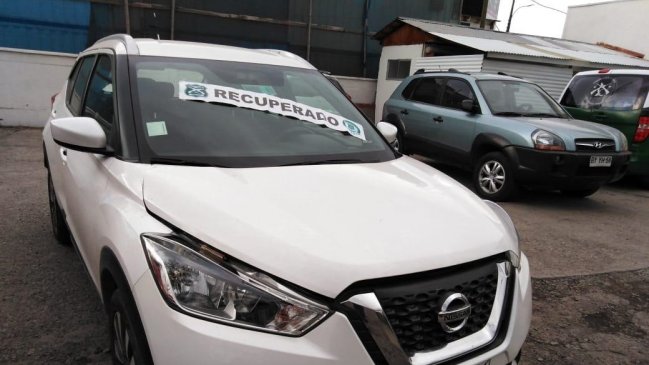 En Rancagua recuperan vehículo sustraído en la Región Metropolitana