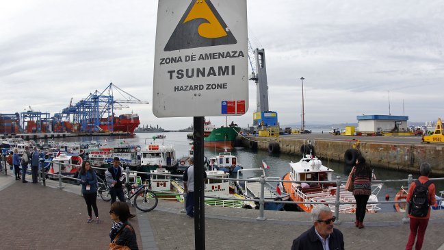 Valparaíso tendrá simulacro de terremoto y tsunami